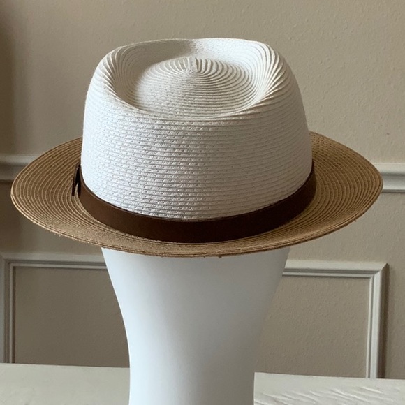 Tilley JACKSON TOY4 Fedora - White/Tan - Picture 2 of 16